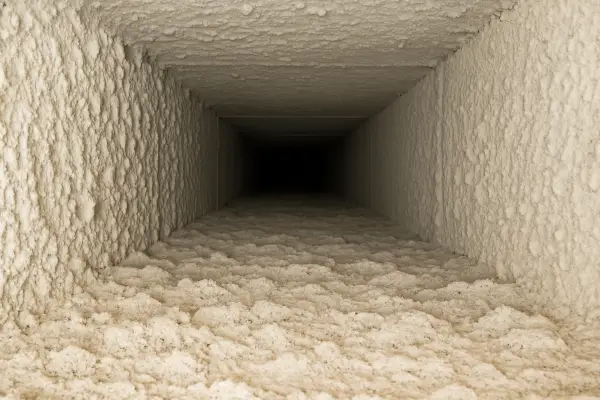 an AC duct very dirty on the inside from Leander Air Conditioning Repair in Leander, TX - Leander Air Conditioning Service an AC duct very dirty on the inside from Leander Air Conditioning Repair in Leander, TX - Leander Air Conditioning Service